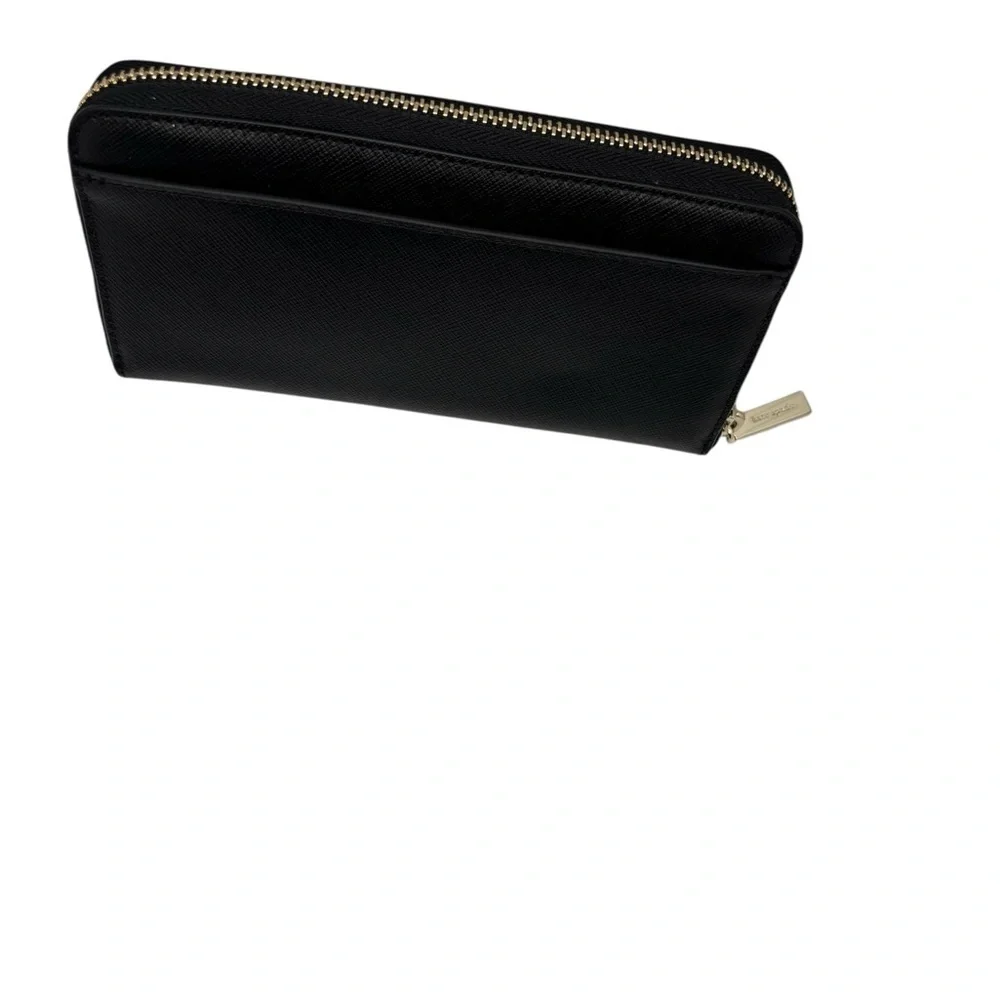Kate Spade Black Saffiano Leather Wallet
